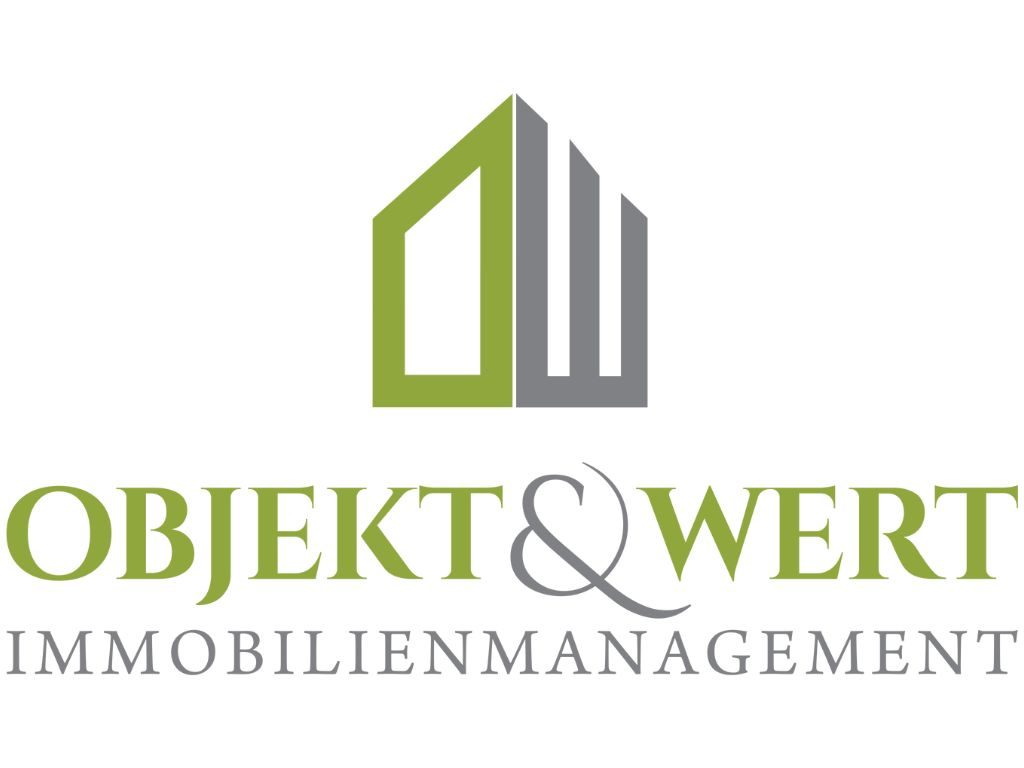 Logo und Schriftzug Objekt & Wert Immobilienmanagement