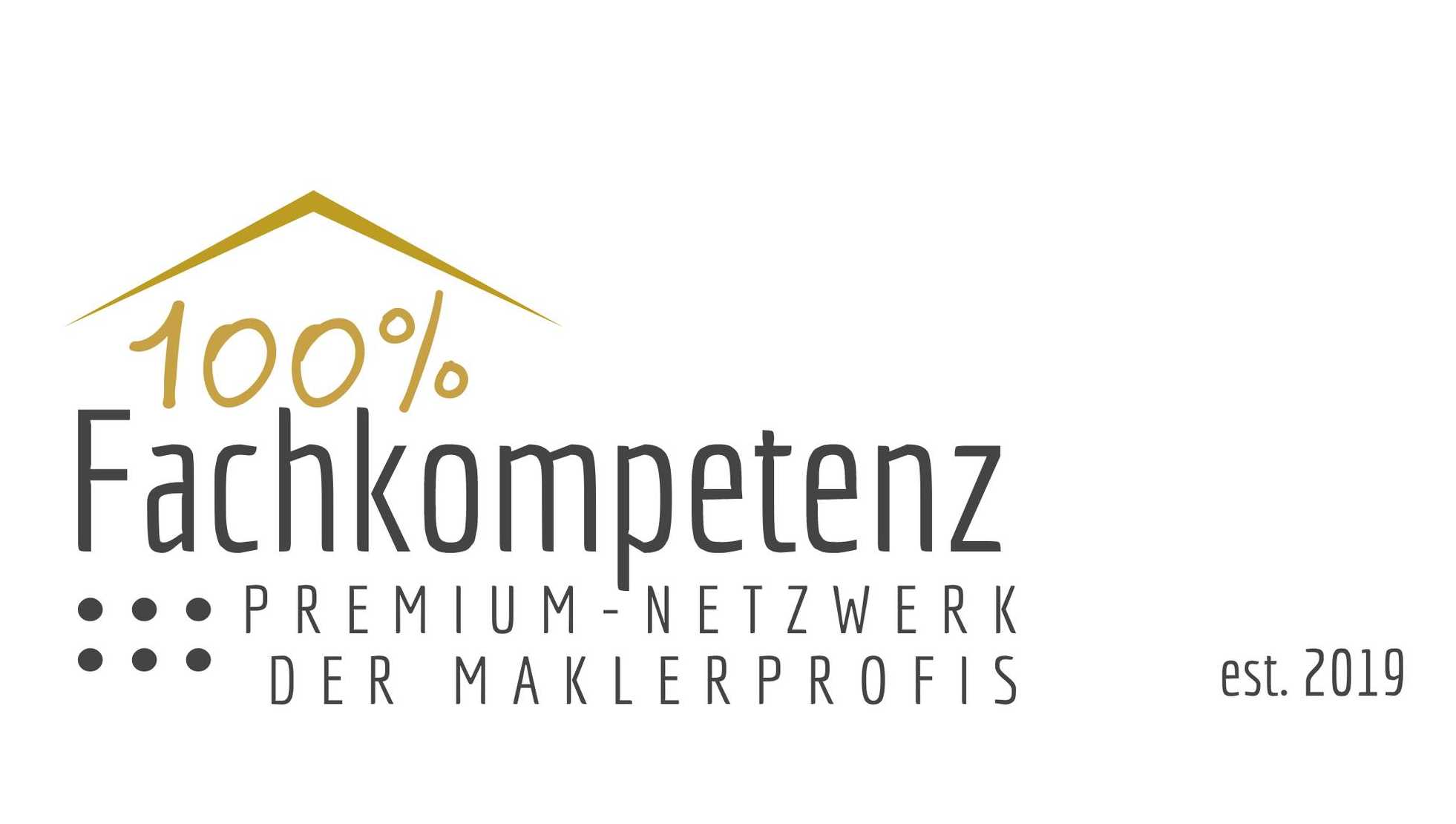 100% Fachkompetenz - Premium Netzwerk der Immobilienprofis seit 2019